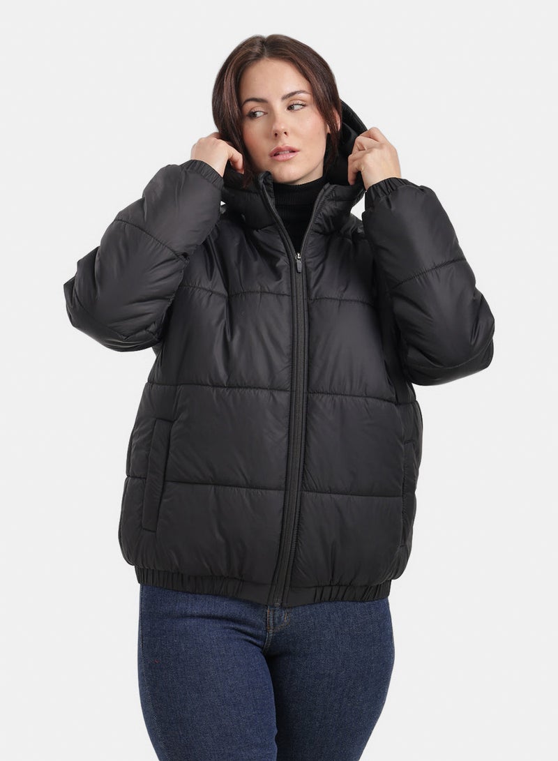 Carina Hooded Puffer Jacket - Image 1
